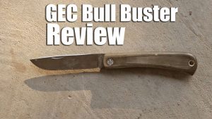 GEC Bull Buster Review by Advanced Knife Bro