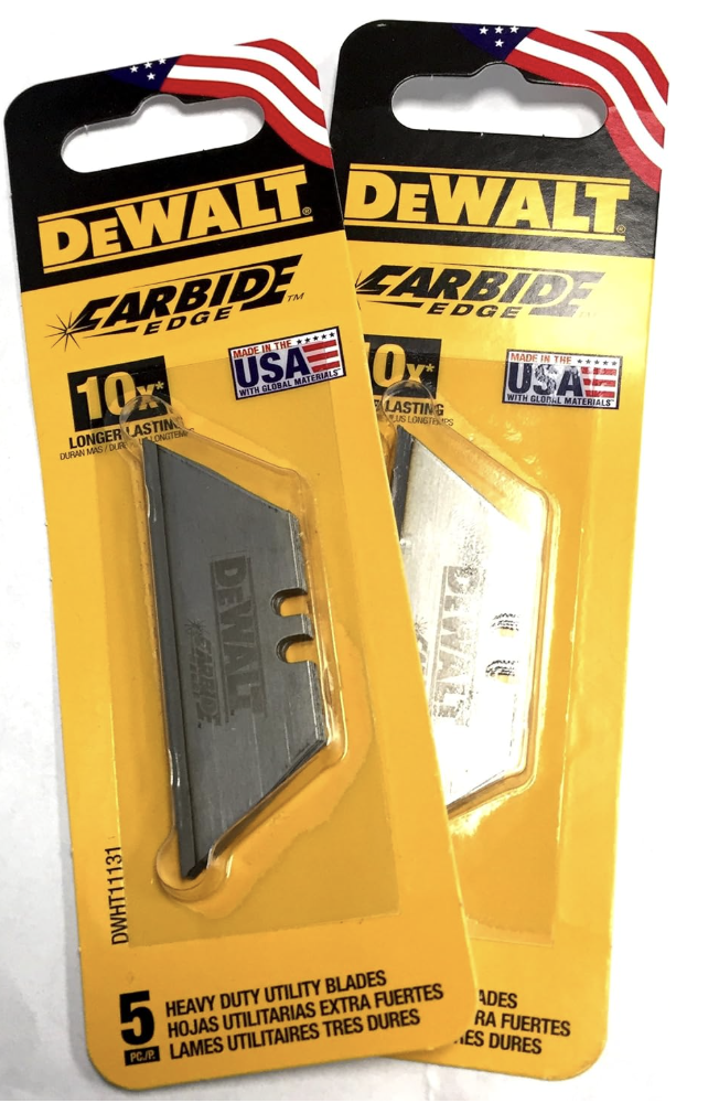 DeWalt DWHT11131 Carbide Utility Blades