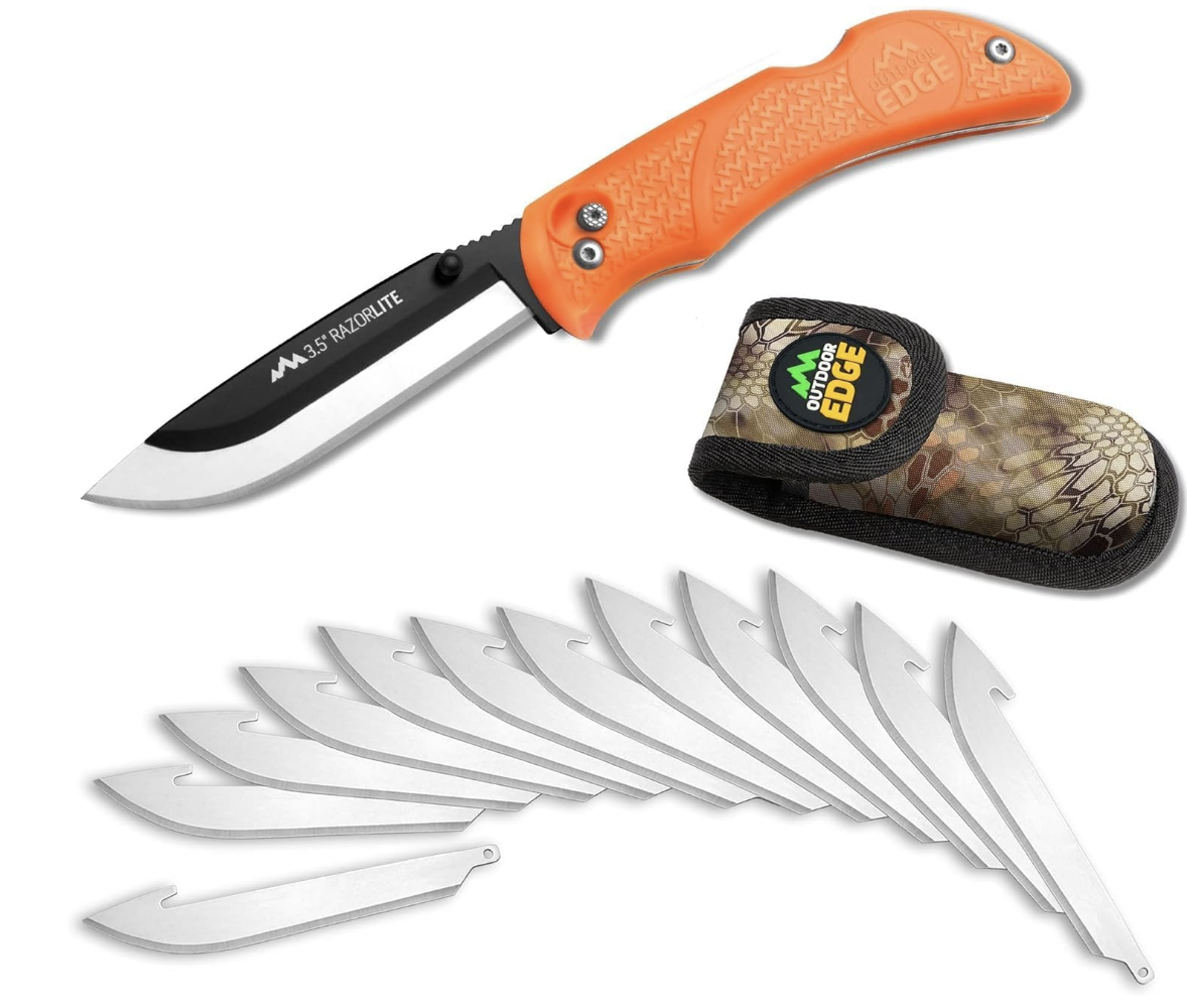 Outdoor Edge RazorPro Double Blade Folding Knife