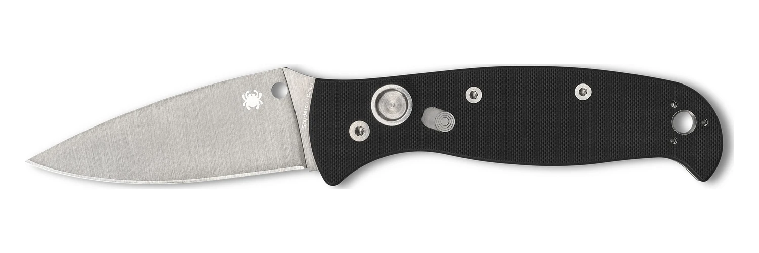 Spyderco Autonomy 2 C165GP2, satin plain-edge LC200N and black G10