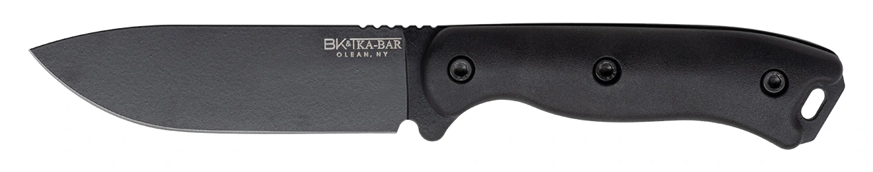 KA-BAR Becker BK16 Short Drop Point with black blade and black handle