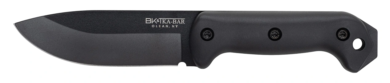KA-BAR Becker BK2 Campanion with black blade and black handle