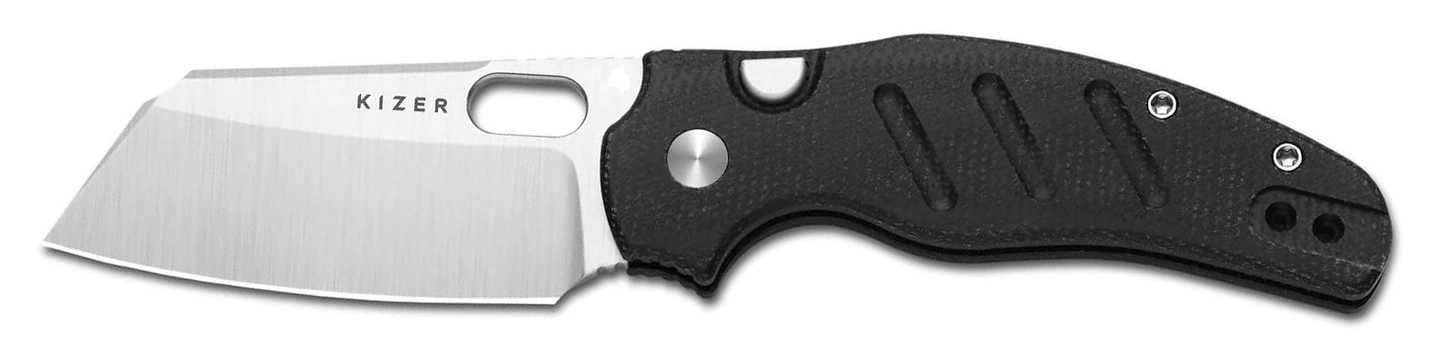 Kizer Sheepdog 2.9 V3488.29BSA2 with Nitro-V blade and black Micarta handle