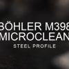 Böhler M398 Microclean steel profile