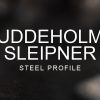 Uddeholm Sleipner Steel Profile over a blurred abstract steel background
